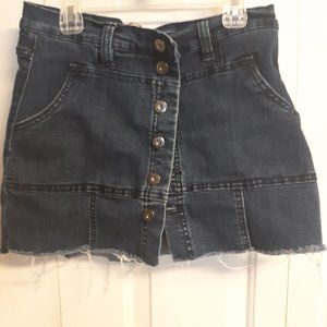 Union Bay, button fly jean skort, perfect condition,  worn once